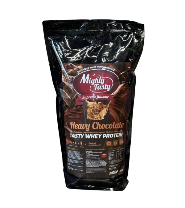Mighty Tasty heavy chocolate / chocolate-toffee / jordbær 3kg - Bilde 3