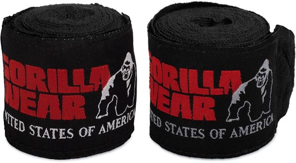 Boxing Hand Wraps - Black - Bilde 2