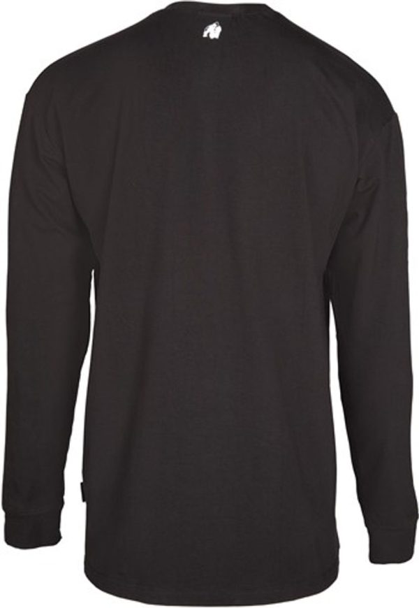 Boise Oversized Long Sleeve, Black - Bilde 2