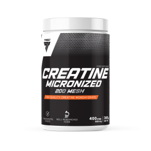 Creatine Micronized 200 Mesh - 400 Kapsler