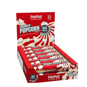 ProPud Protein Bar, 55gx12stk, Crunchy Popcorn