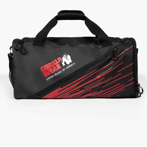 Ohio Gym Bag, Black/Red