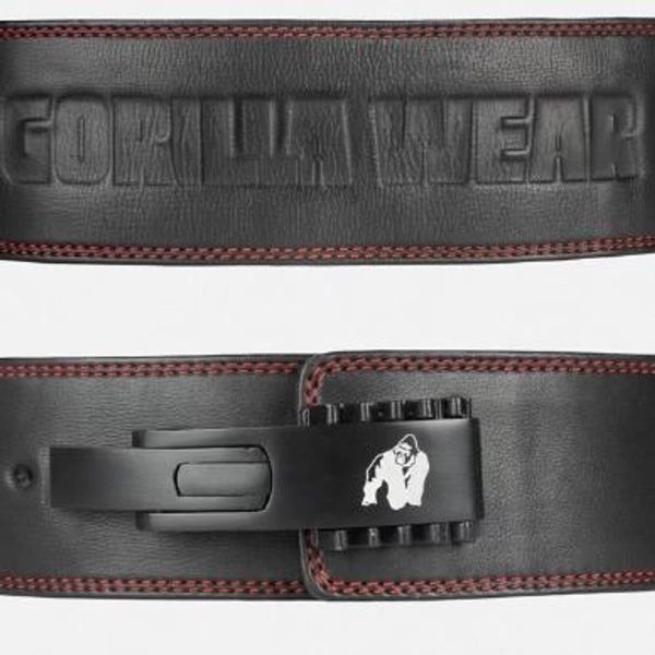 Gorilla Wear 4 Inch Premium Leather Lever Belt