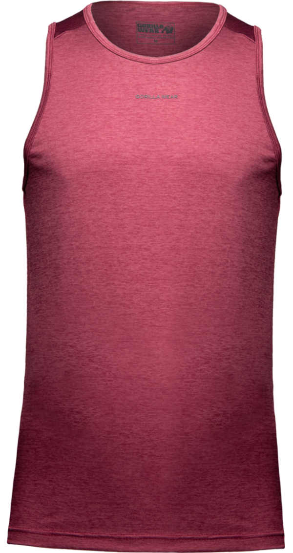 Madera Tank Top - Burgundy Red