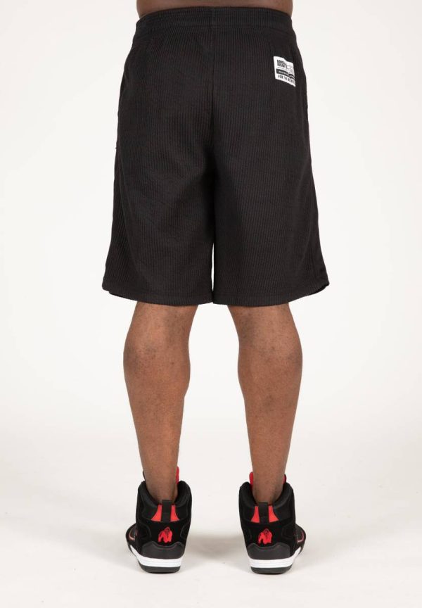 Augustine Old School Shorts, Black/Red - Bilde 3