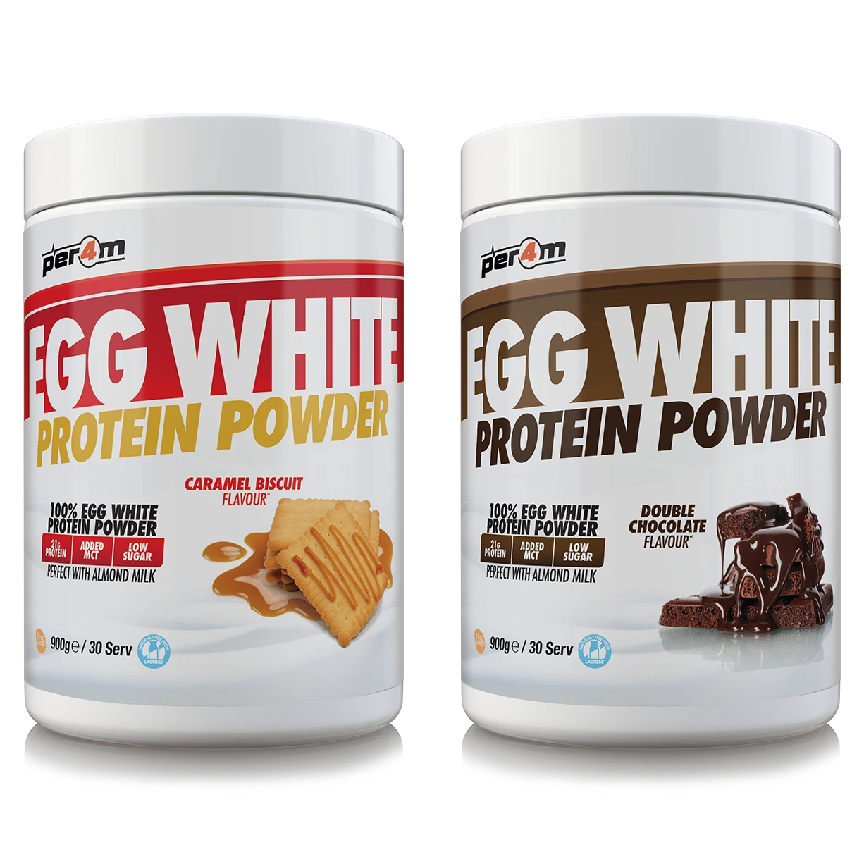 Per4M Egg White Protein 900g, proteinpulver